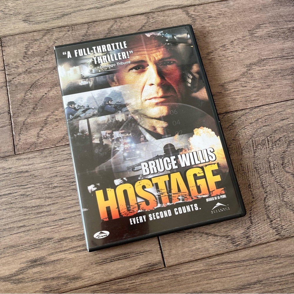 Hostage DVD with Bruce Willis
